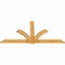 Ekena Millwork Redmond Rough Sawn Timber Gable Bracket, Western Red Cedar, 96"W x 48"H x 2"D x 6"F, 12/12 Pitch GBW096X48X0206RED00RWR - alternate 4